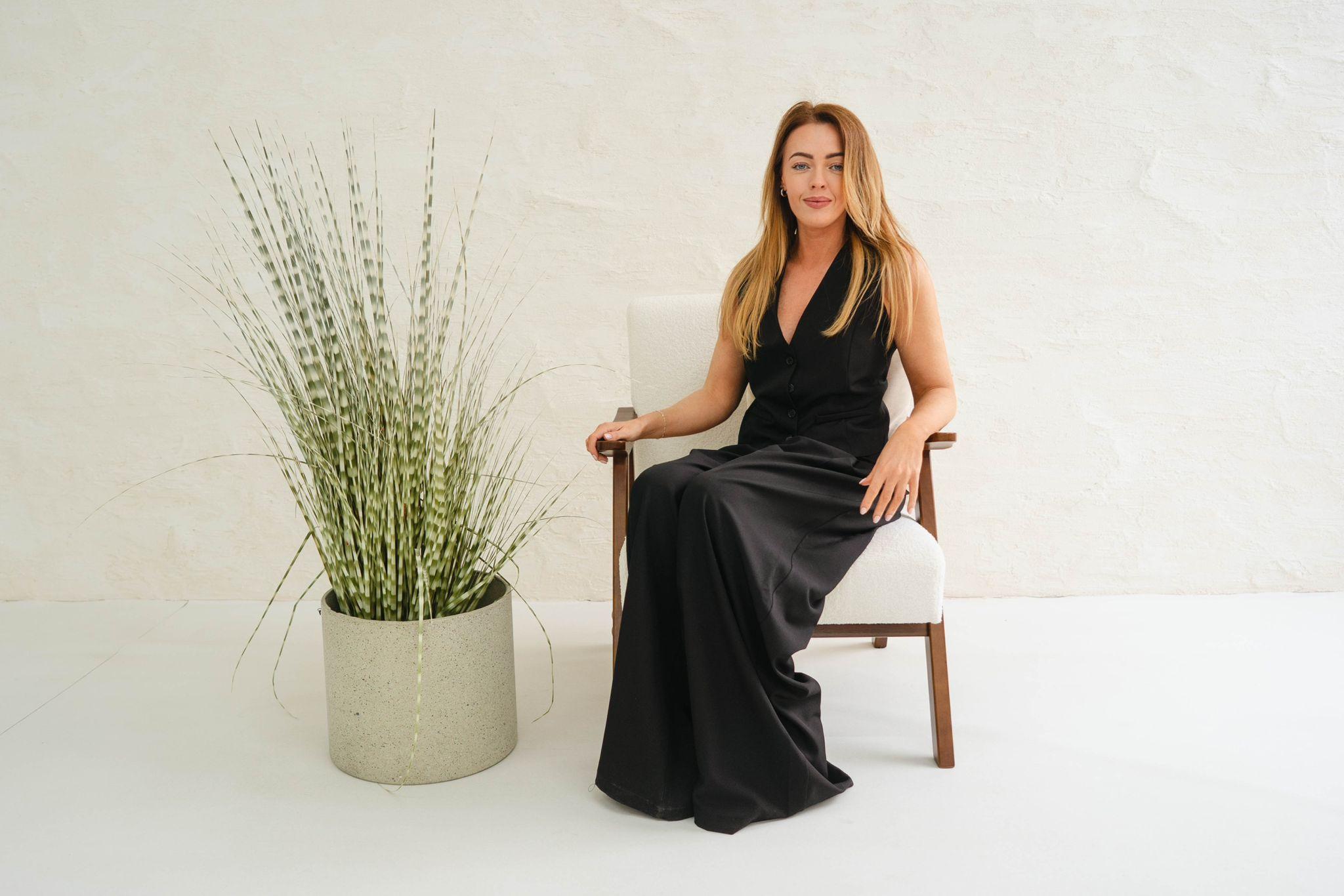 Professional studio portrait - the transformation